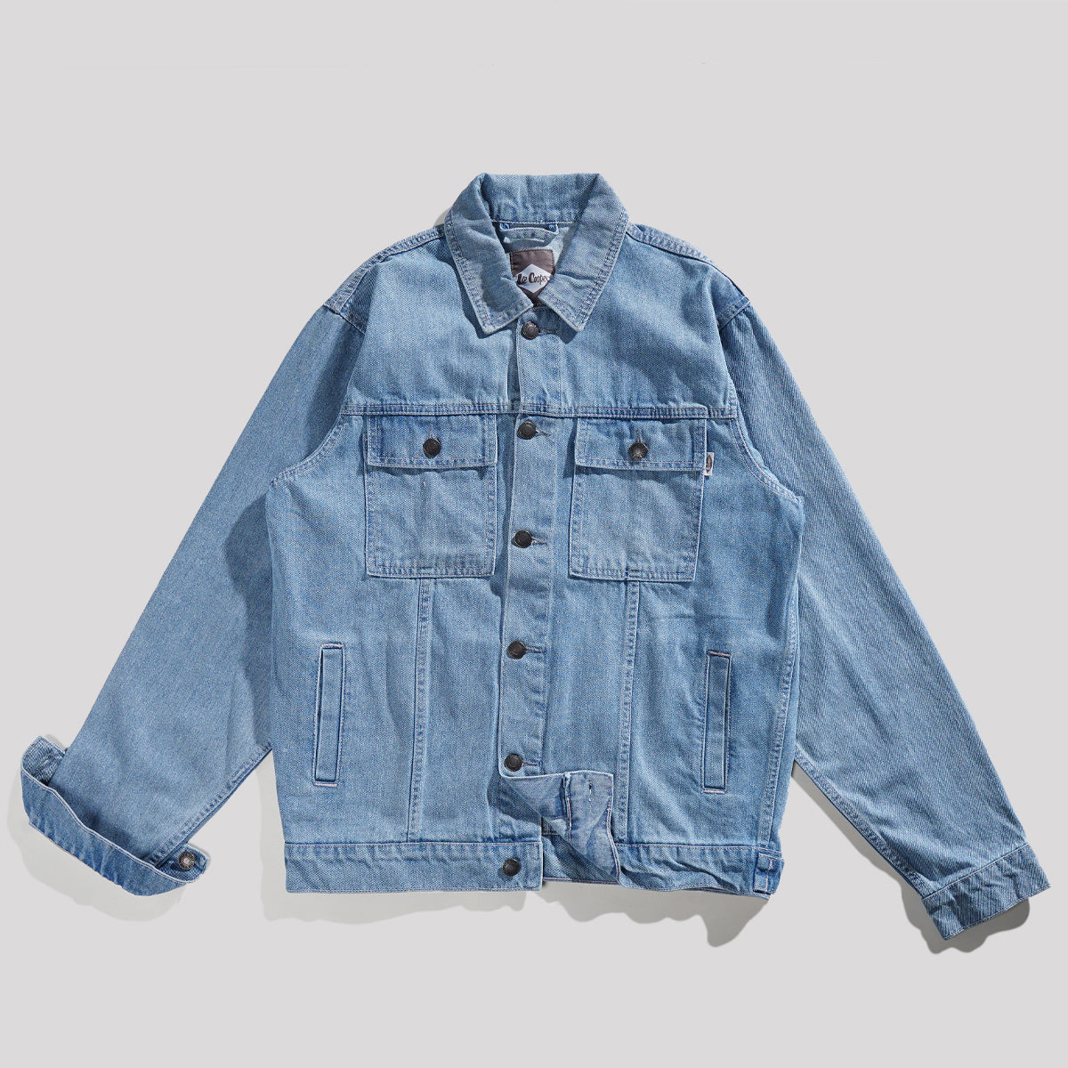 Lee Cooper Jacket Denim Hunter Classic Light Blue – Lee Cooper Indonesia