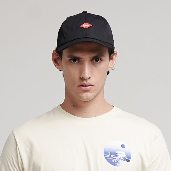 Lee Cooper Caps Logo Diamond Red Black