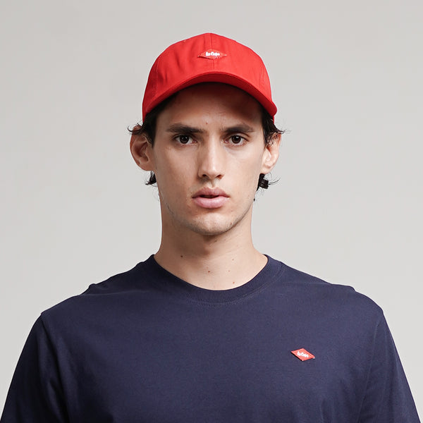 Lee Cooper Caps Logo Diamond Red Red