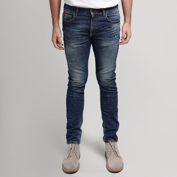 Lee cooper ripped jeans on sale