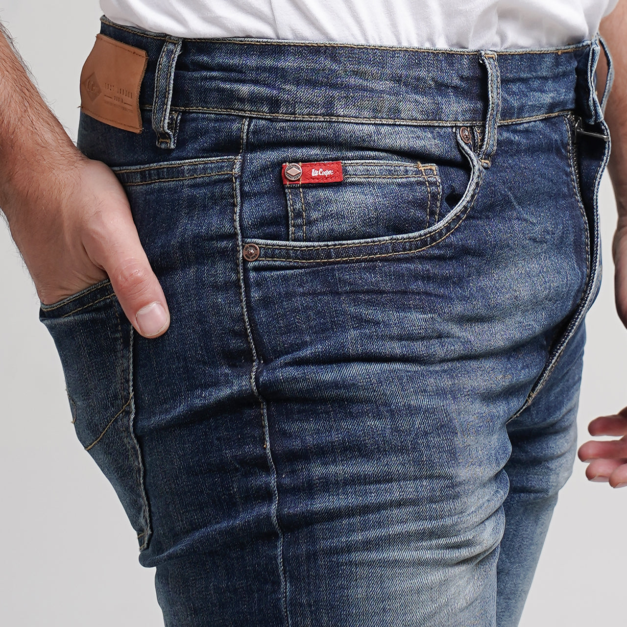 Lee Cooper Jeans Norris Ripped Dark Blue