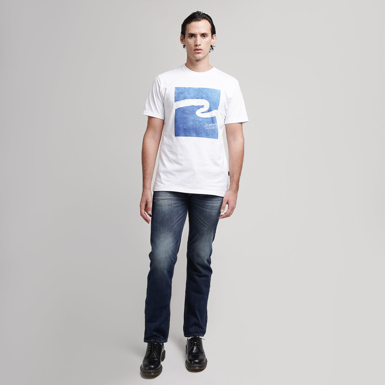 Lee Cooper T-Shirt Arcuate White