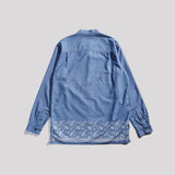 Lee Cooper Long Shirt Koko Connor Print Medium Blue