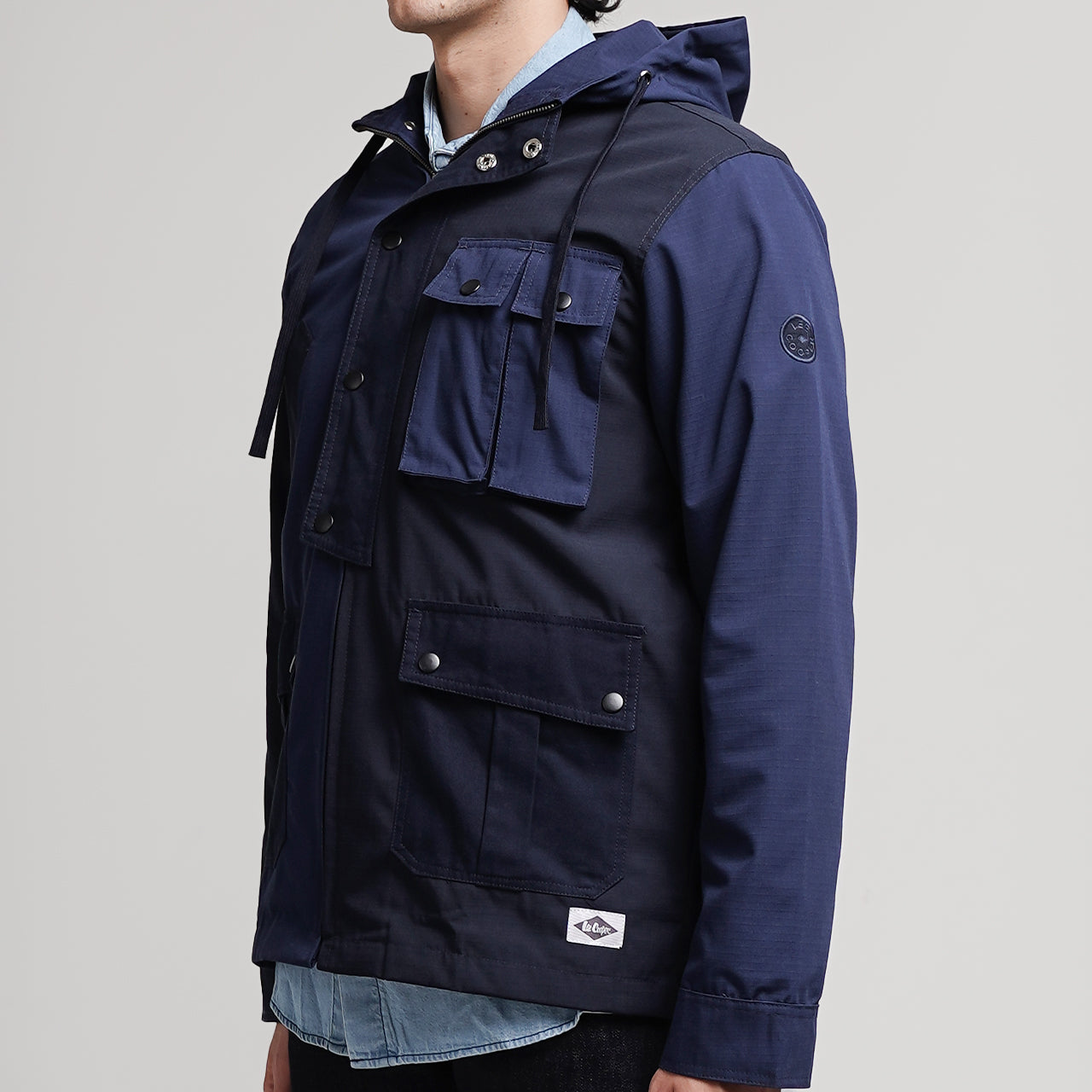 Lee Cooper Jacket Parka Abbott Navy