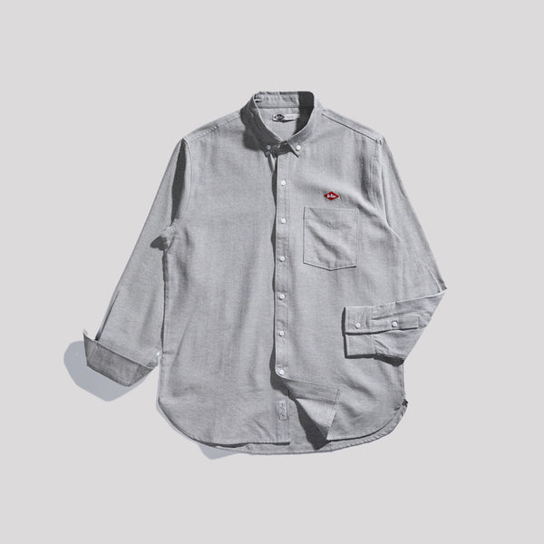 Lee Cooper Long Shirt Alcott Light Grey