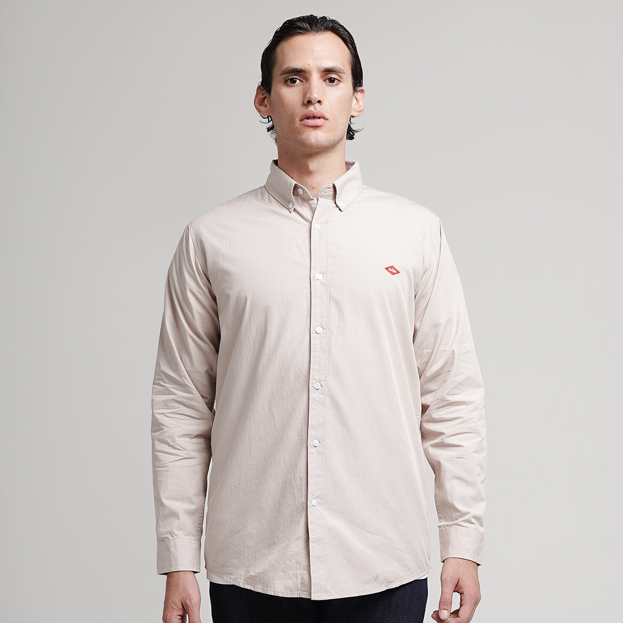Lee Cooper Long Shirt Everett Cream
