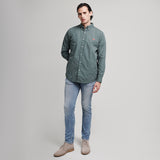 Lee Cooper Long Shirt Everett Emerald Green