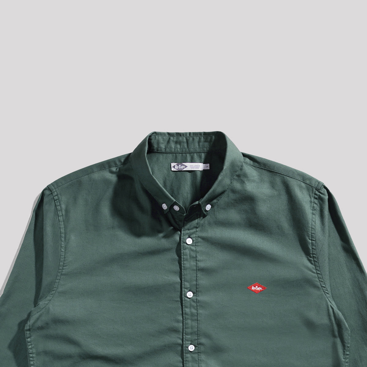 Lee Cooper Long Shirt Everett Emerald Green