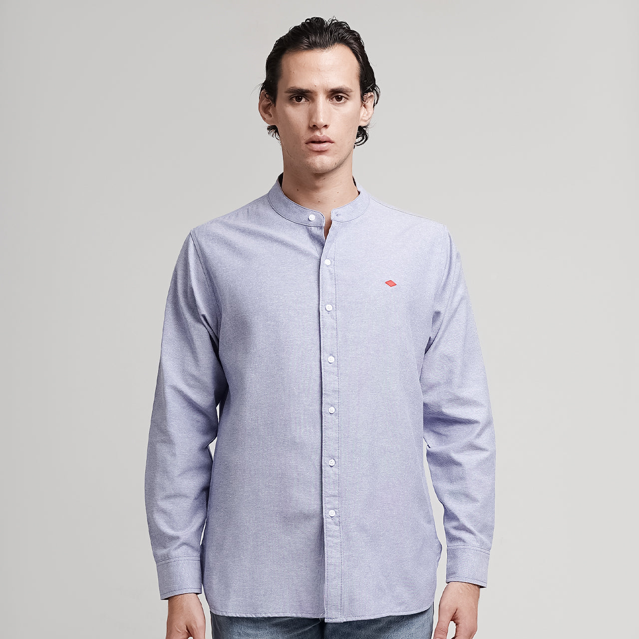 Lee Cooper Long Shirt Koko Connor Medium Blue