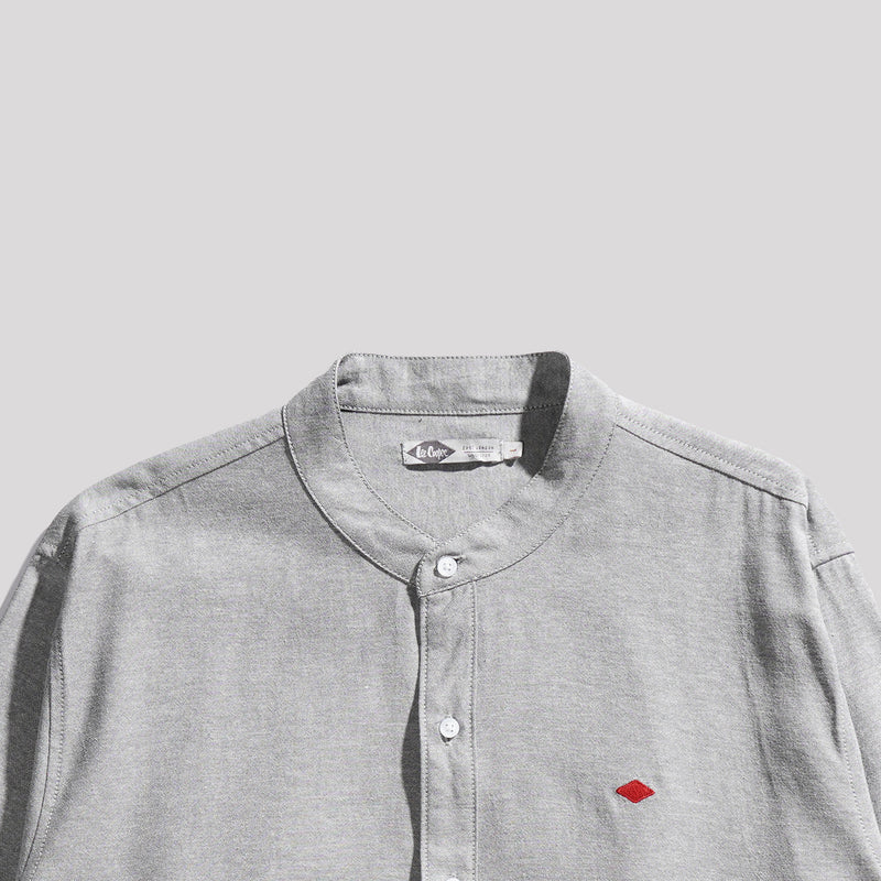 Lee Cooper Long Shirt Connor Light Grey