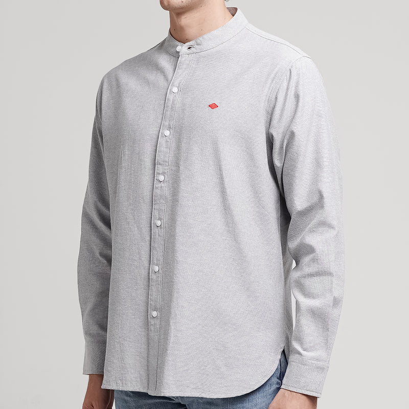 Lee Cooper Long Shirt Connor Light Grey