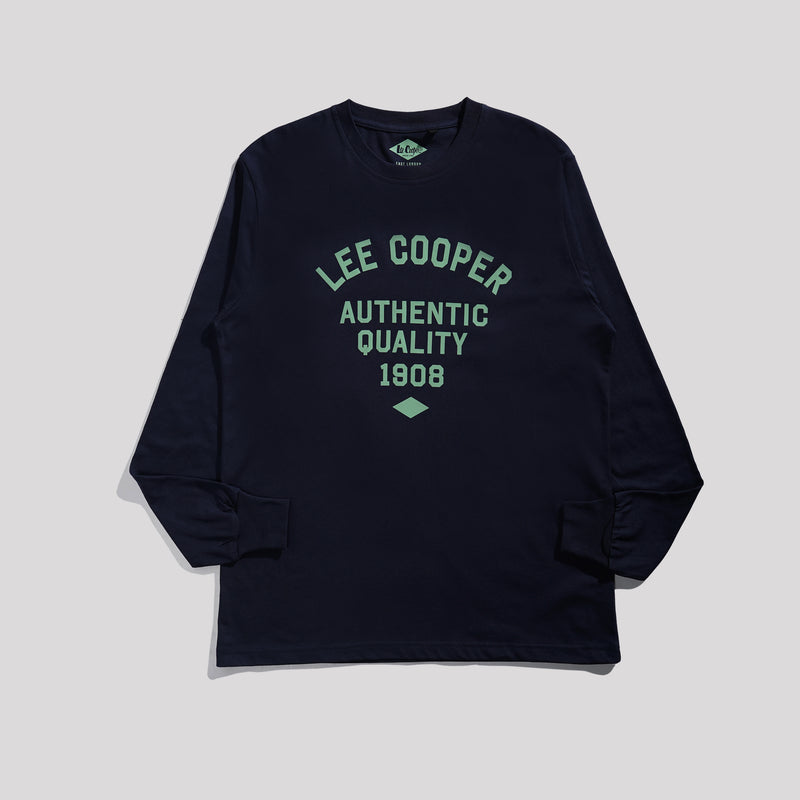 Lee Cooper Long Sleeve Jersey Navy