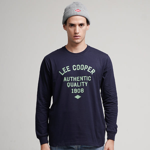 Lee Cooper Long Sleeve Jersey Navy