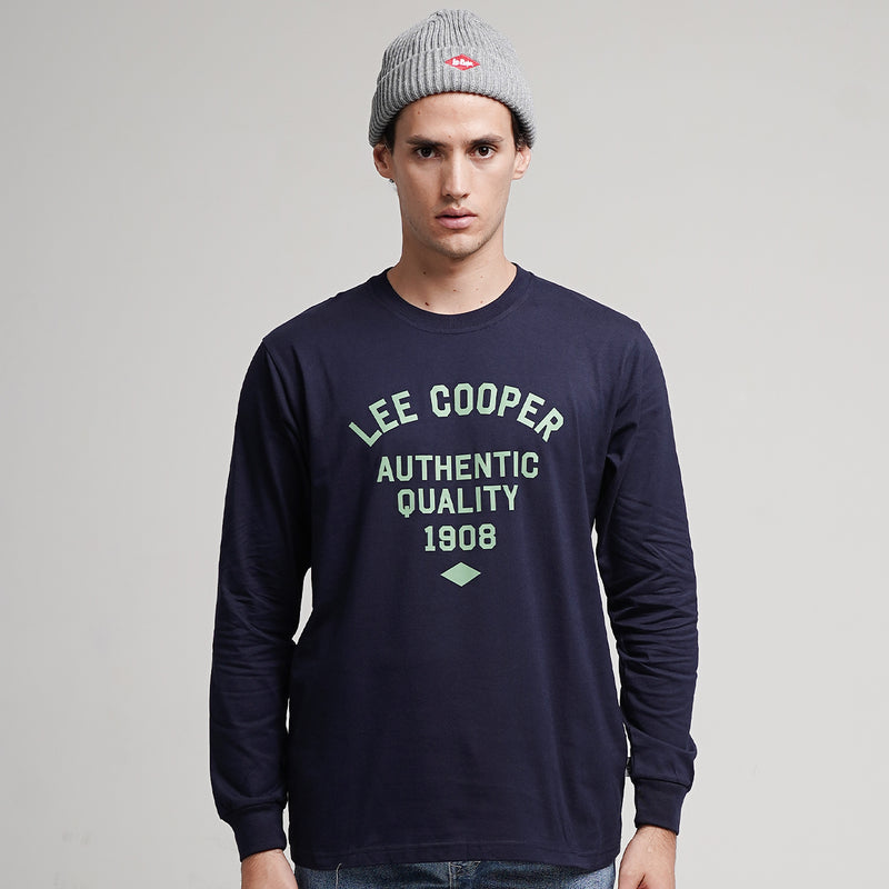 Lee Cooper Long Sleeve Jersey Navy