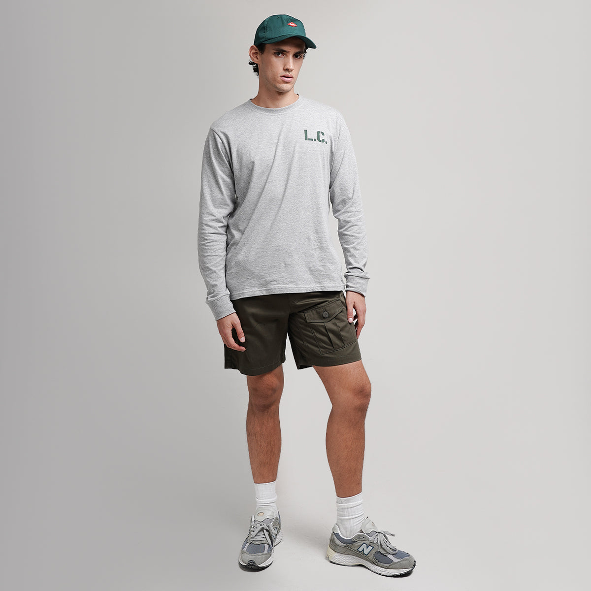 Lee Cooper Short Pants Flint Olive