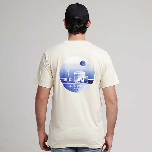 Lee Cooper T-Shirt Architect Cream