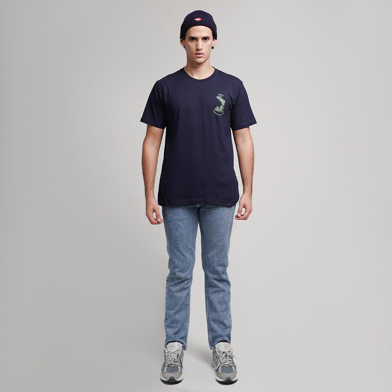 Lee Cooper T-Shirt Fish Navy