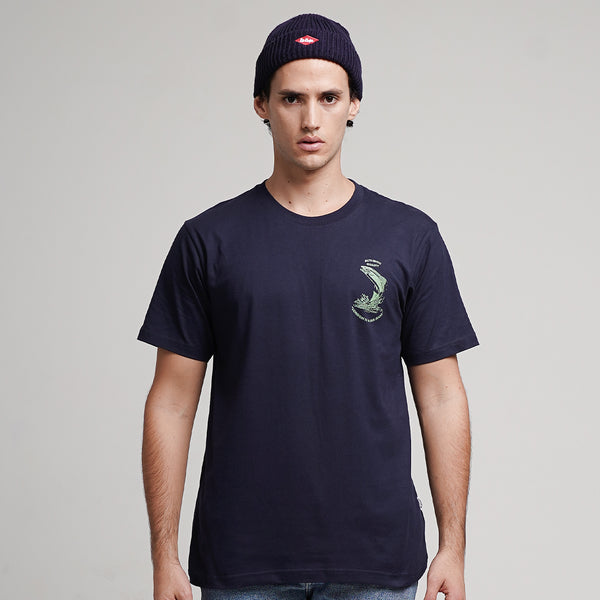 Lee Cooper T-Shirt Fish Navy