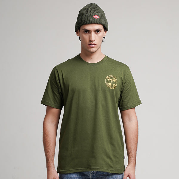 Lee Cooper T-Shirt Light House Olive