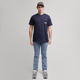 Lee Cooper T-Shirt Logo Type Pocket Navy