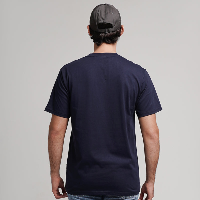 Lee Cooper T-Shirt Logo Type Pocket Navy