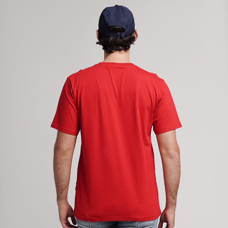 Lee Cooper T-Shirt Logo Type Red