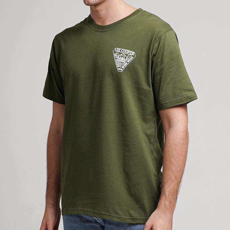 Lee Cooper T-Shirt Camp Olive