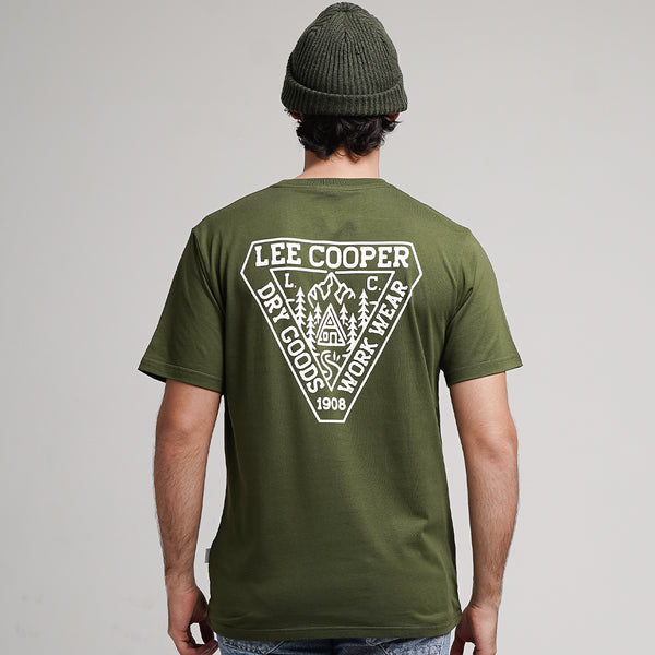 Lee Cooper T-Shirt Camp Olive