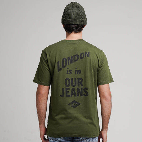 Lee Cooper T-Shirt Our Olive