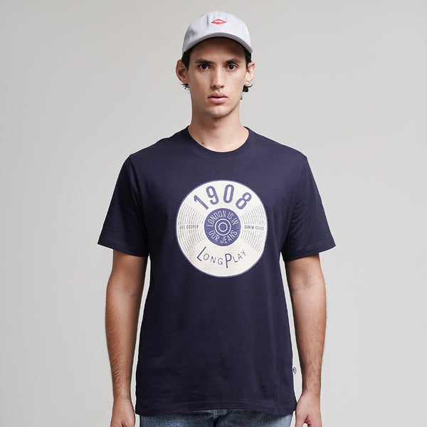 Lee Cooper T-shirt Record Navy