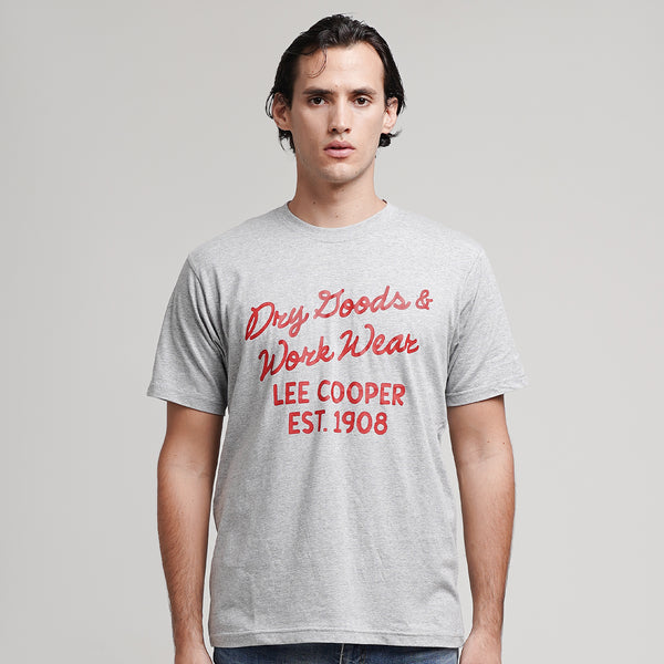 Lee Cooper T-Shirt Script Misty 71