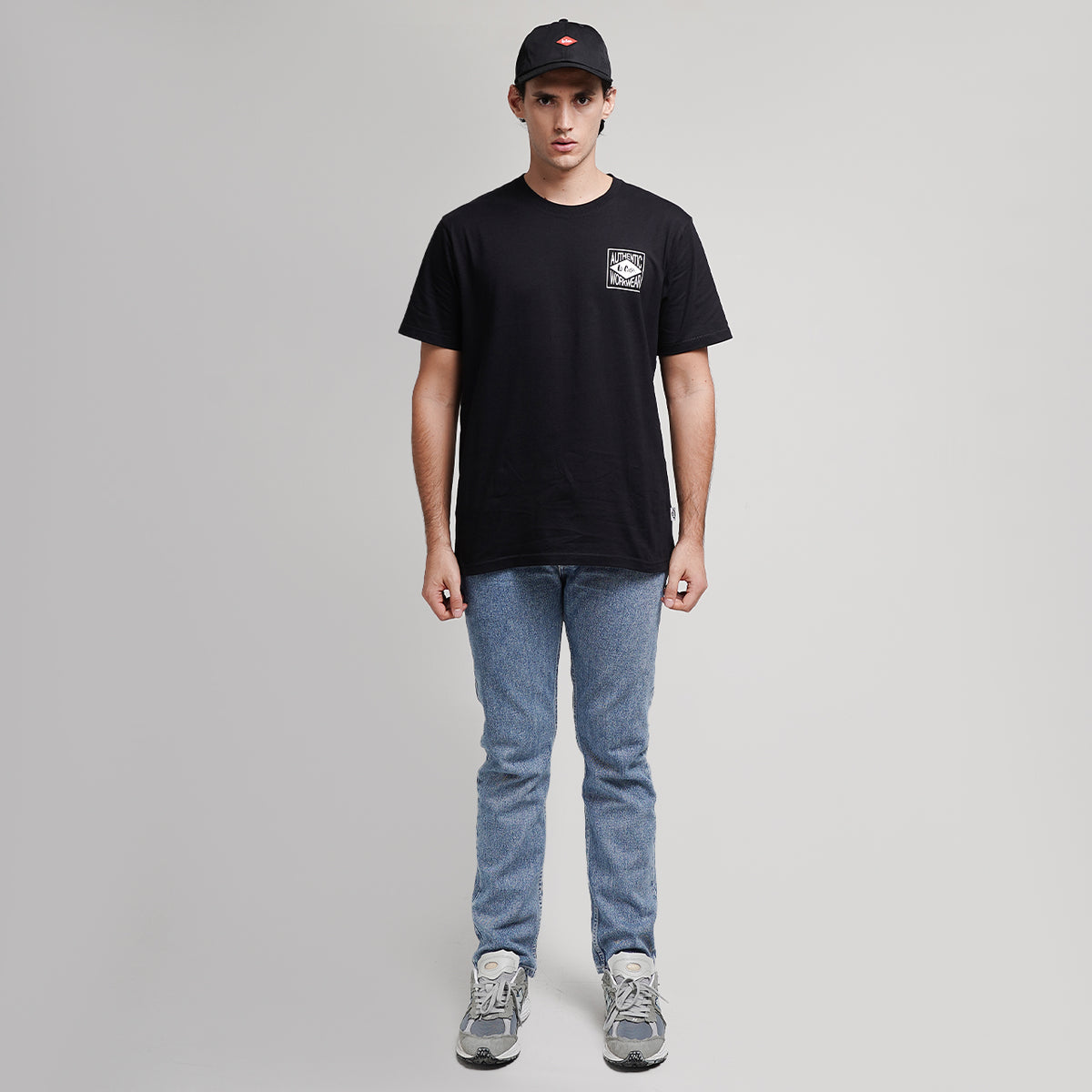 Lee Cooper T-Shirt Square Black