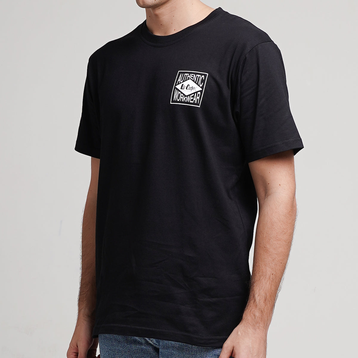 Lee Cooper T-Shirt Square Black