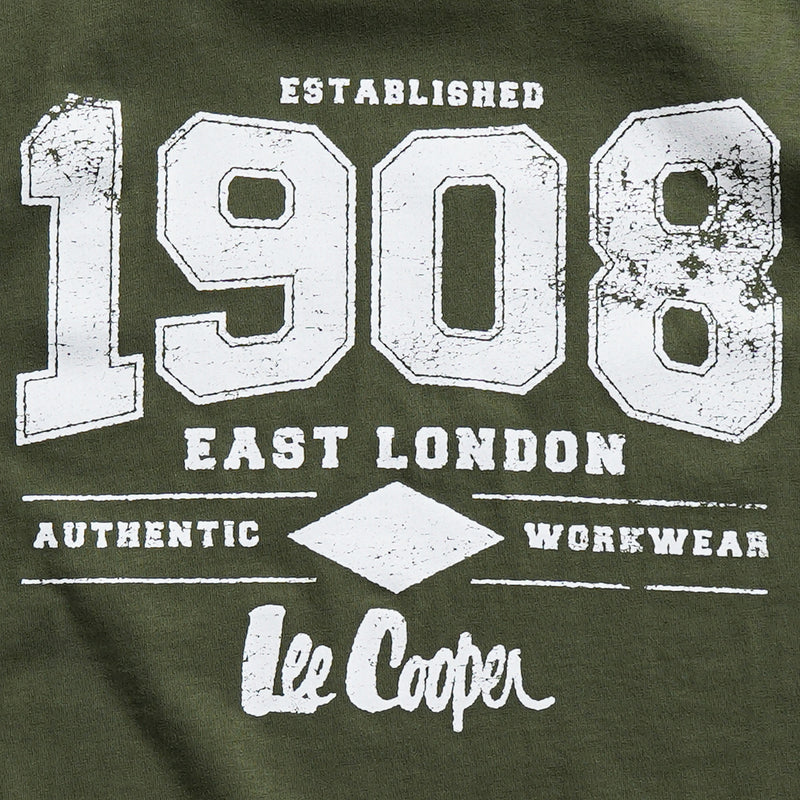 Lee Cooper T-Shirt 1908 Fade Olive