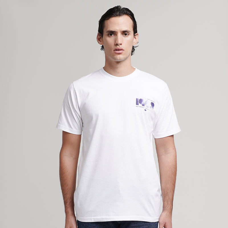 Lee Cooper T-Shirt 1908 Indigo White