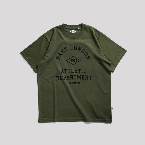 Lee Cooper T-Shirt Athletic Deep Olive