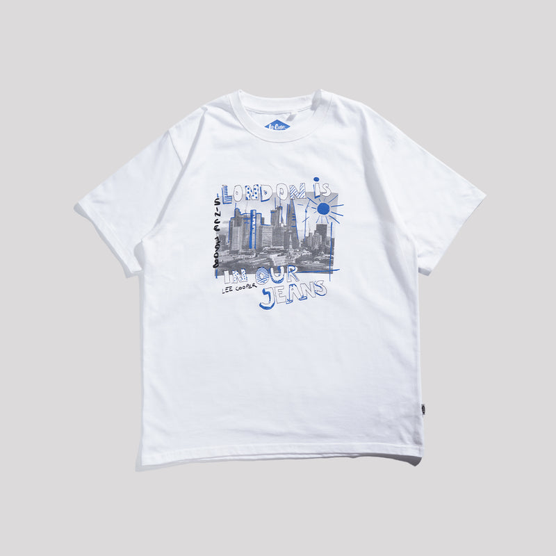 Lee Cooper T-Shirt City White