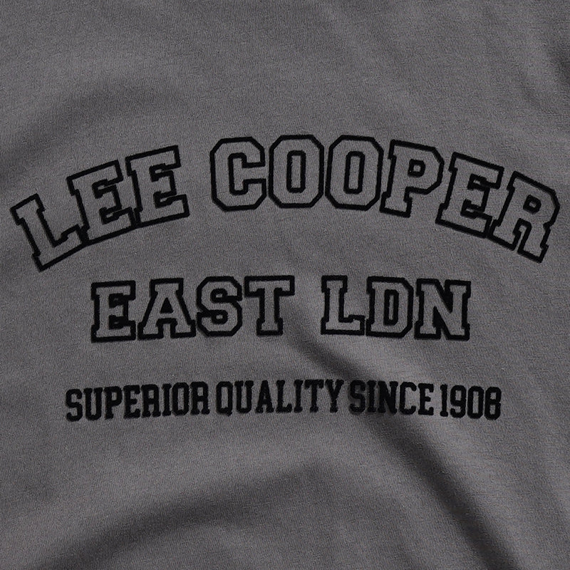 Lee Cooper T-Shirt East LDN College Dark Grey