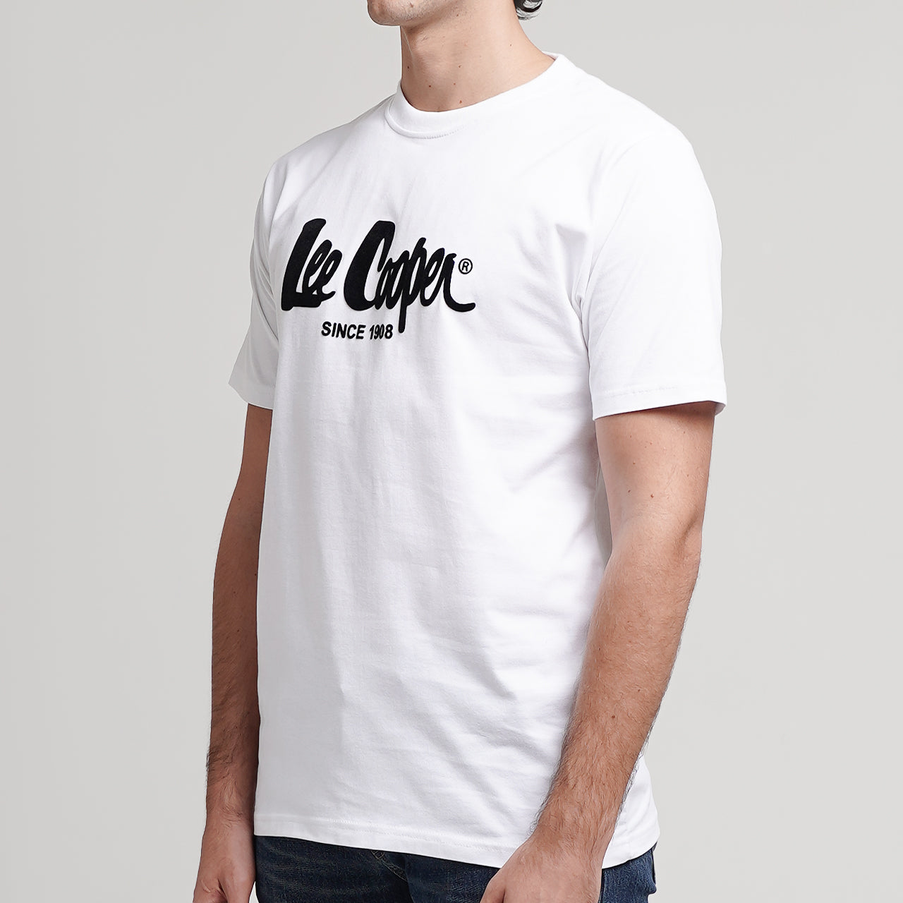 Lee Cooper T-Shirt Logotype White