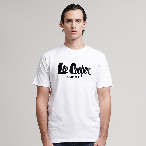 Lee Cooper T-Shirt Logotype White
