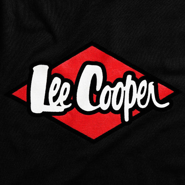 Lee Cooper T-Shirt Logo Retro Black