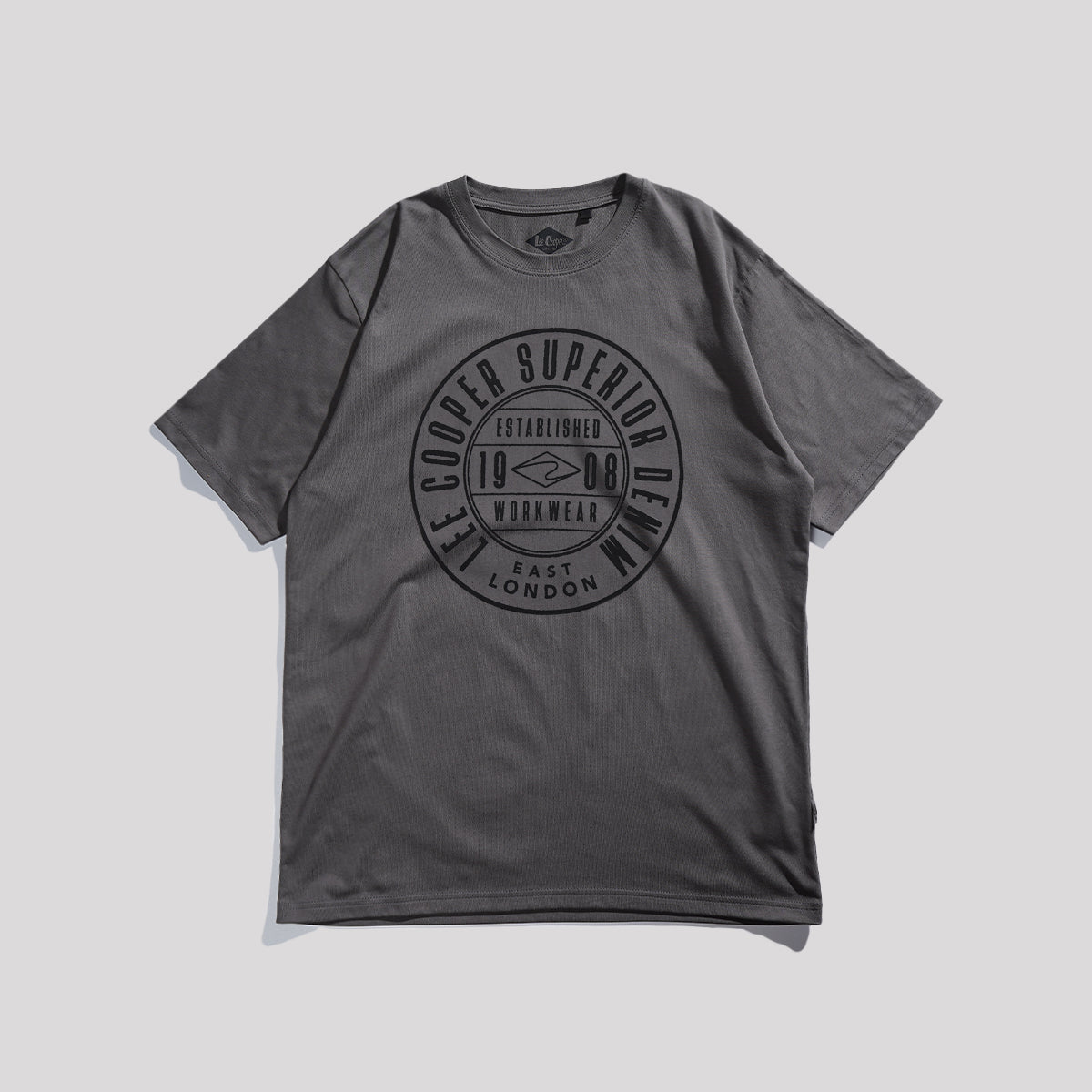 Lee Cooper T-Shirt Superior Denim Dark Grey – Lee Cooper Indonesia