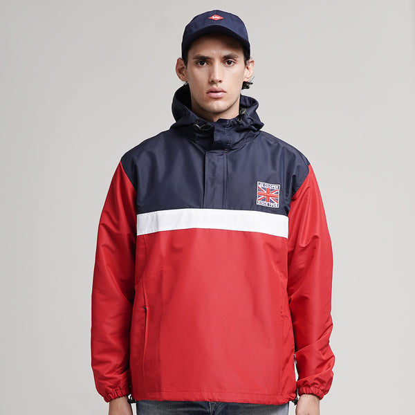 Lee Cooper Jacket Byron Navy Red