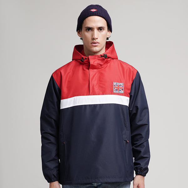 Lee Cooper Jacket Byron Red Navy