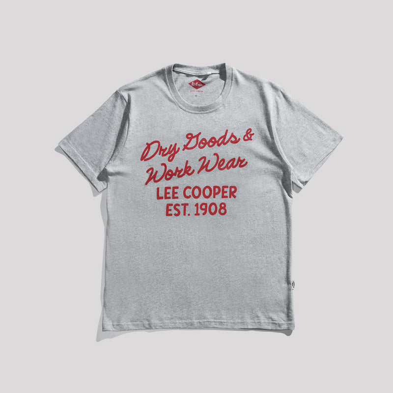 Lee Cooper T-Shirt Script Misty 71