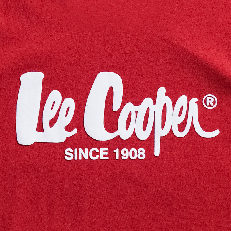 Lee Cooper T-Shirt Logo Type Red