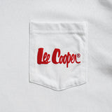 Lee Cooper T-Shirt Logo Type Pocket White