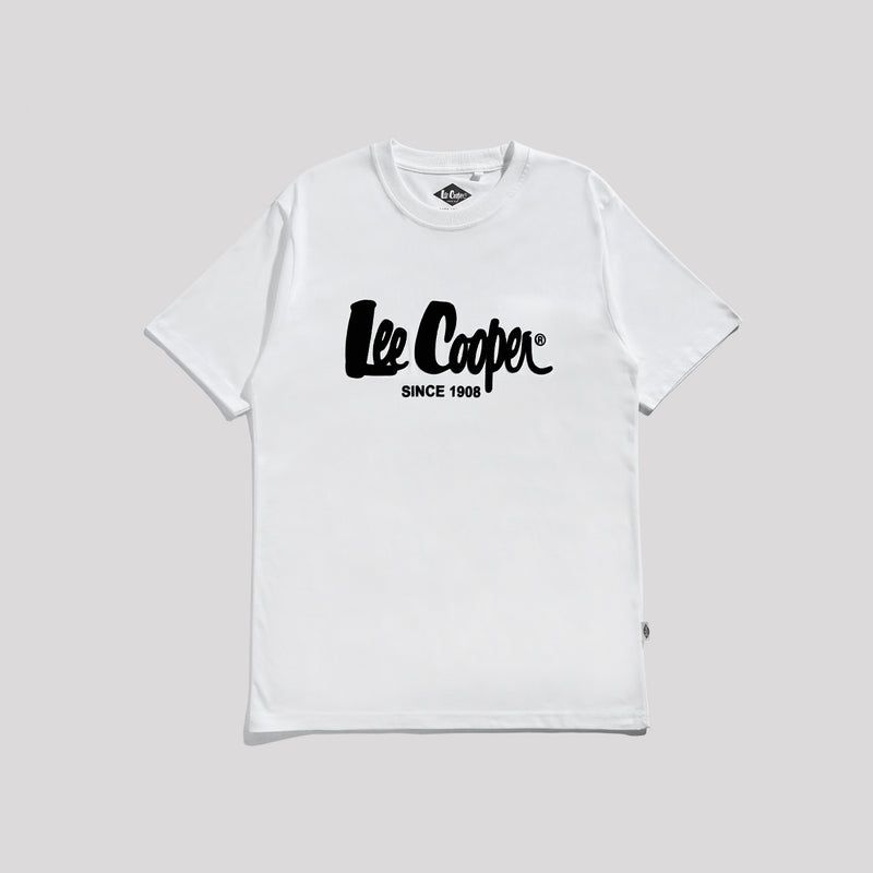 Lee Cooper T-Shirt Logotype White