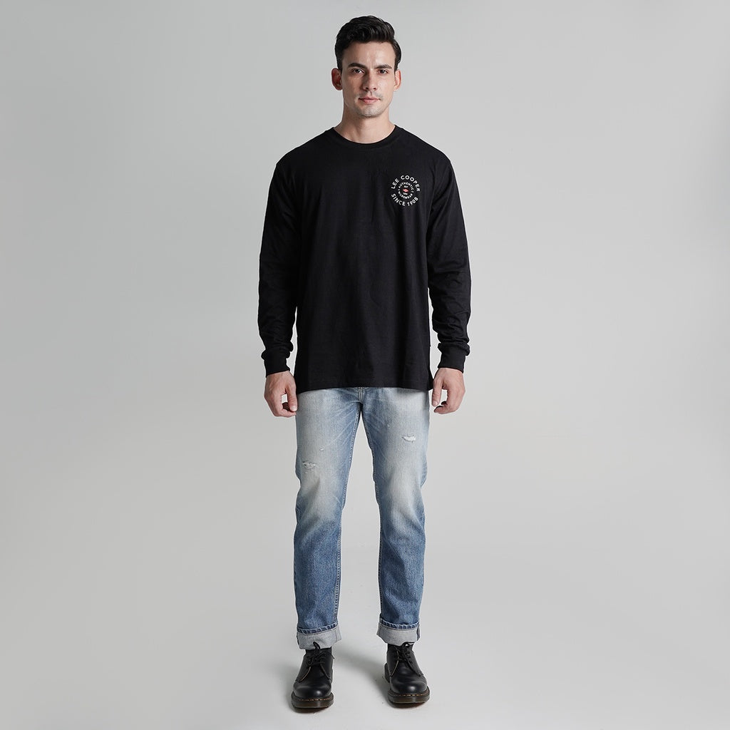 Lee Cooper Longsleeve T-shirt Authentic Around Black