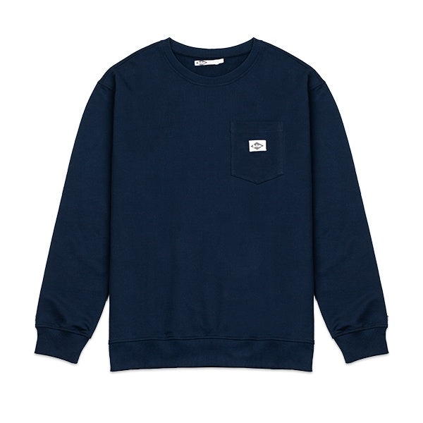 Lee Cooper Sweatshirt - Crewneck Pocket Navy